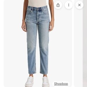 COH Charlotte High-Rise Straight Cropped Jeans